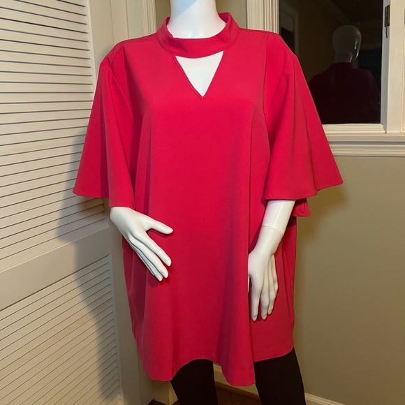 LANE BRYANT short sleeve blouse - Picture 2 of 7